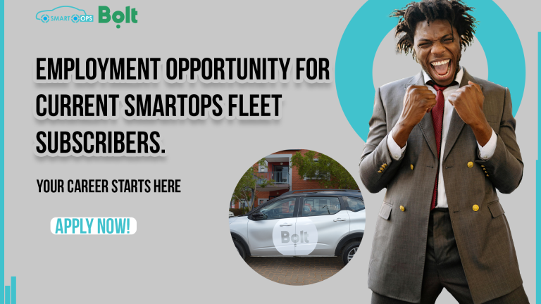 Employment Opportunity for SmartOps Fleet Subscribers